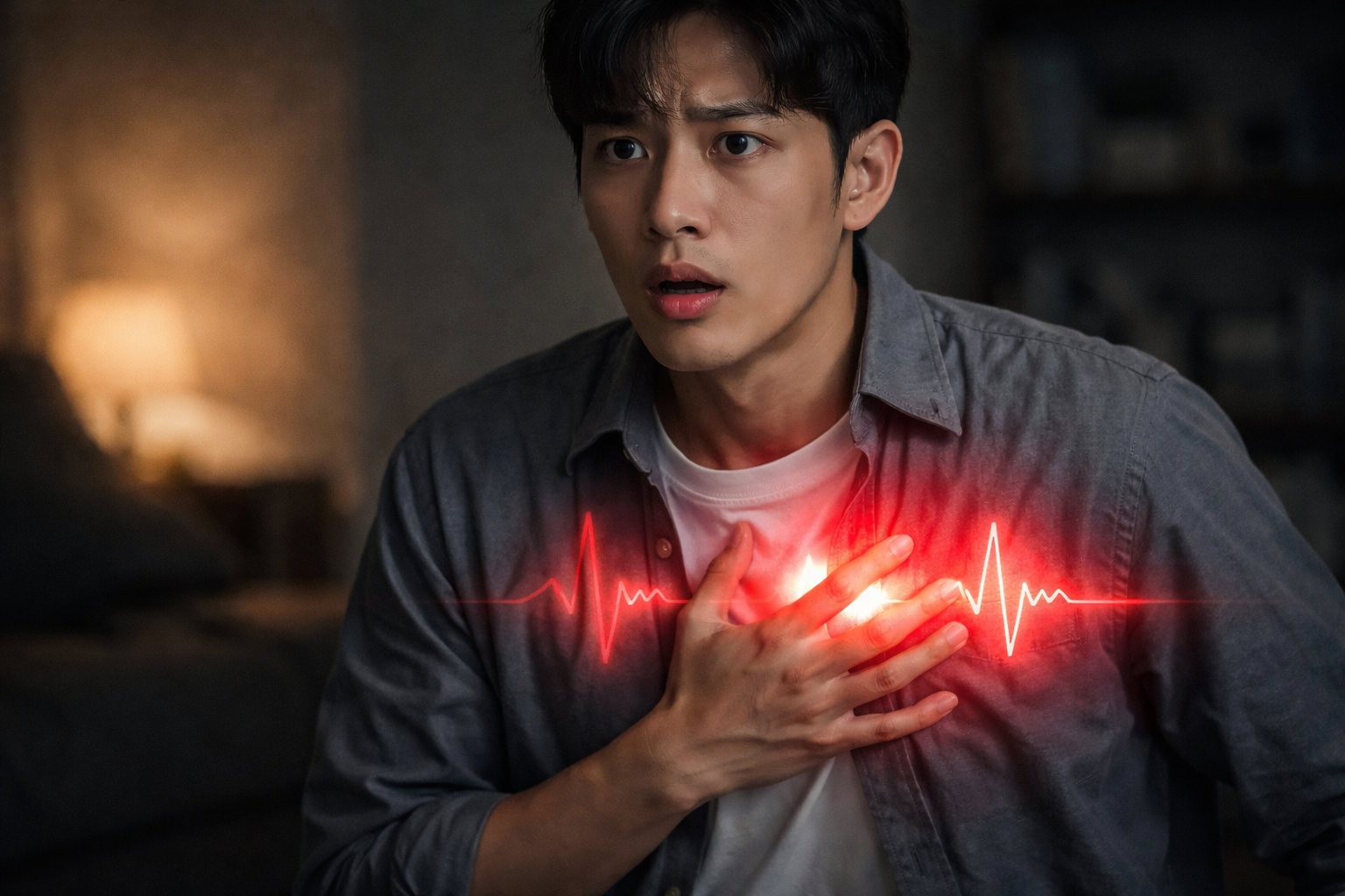 공황장애 심박수 증가와 심장 두근거림