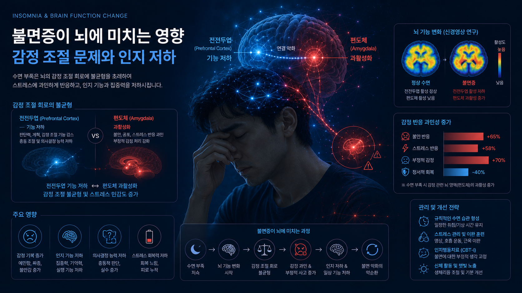 불면증 신경기전