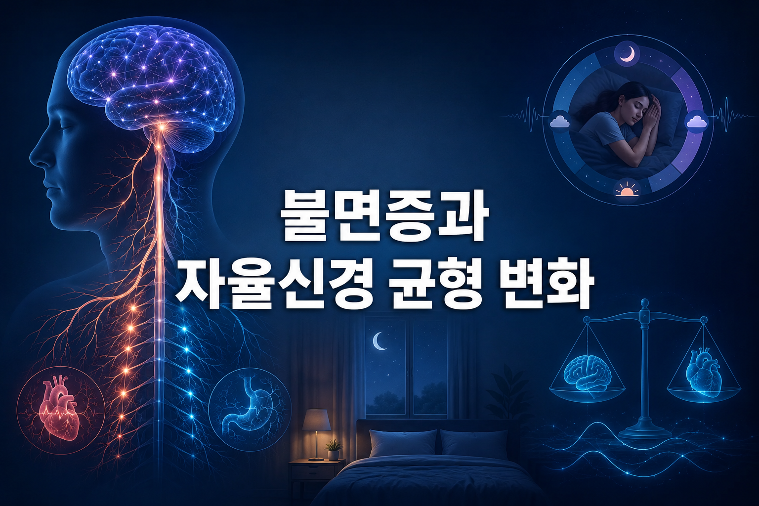불면증과 자율신경 균형 변화
