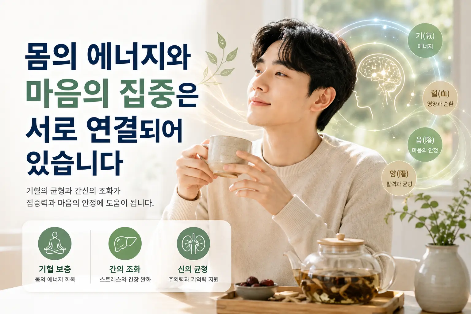 ADHD 신경기전과 기혈양허 간신음허의 신체 정신 균형을 표현한 한국인 모델