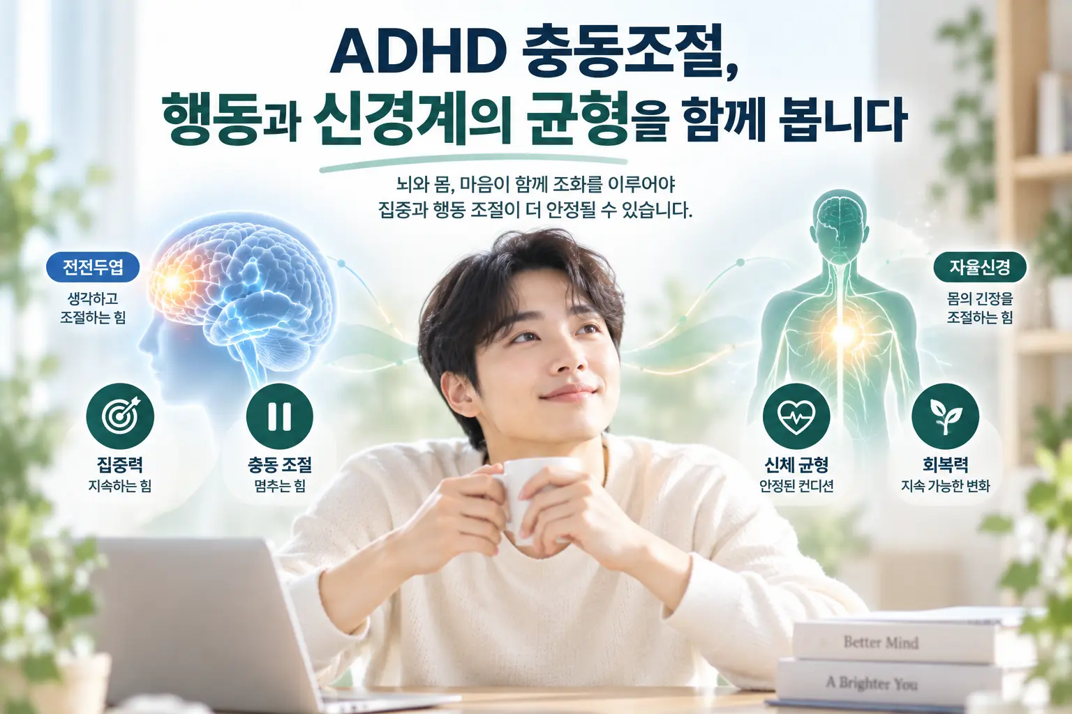 ADHD 충동조절과 뇌 신경계 균형을 설명하는 한국인 모델