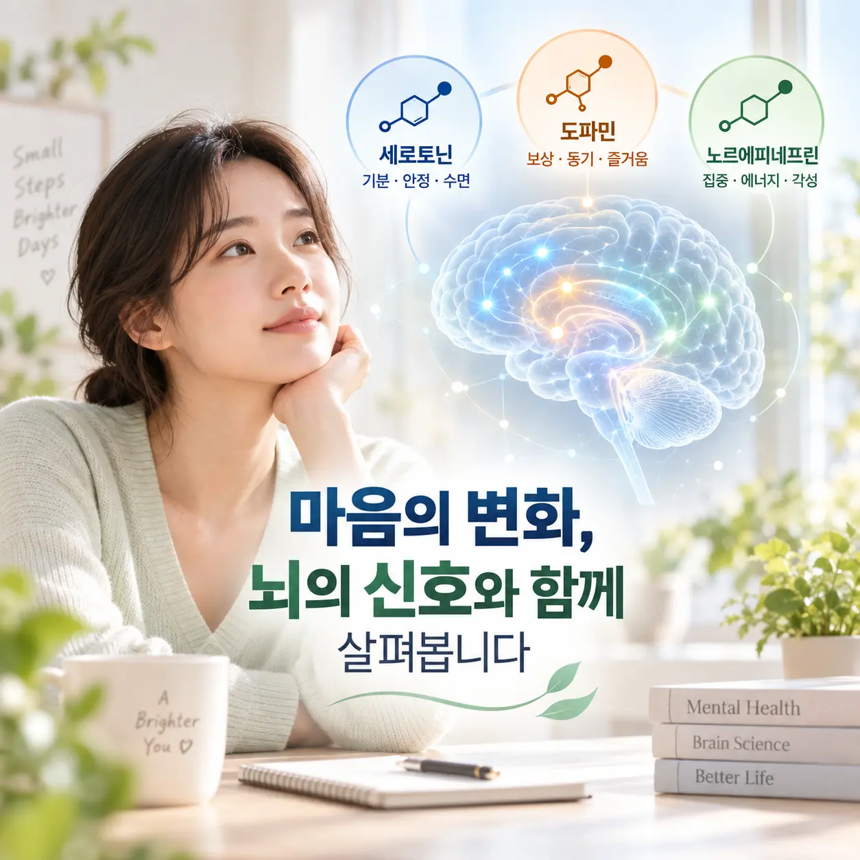 우울증 신경기전과 세로토닌 도파민 노르에피네프린