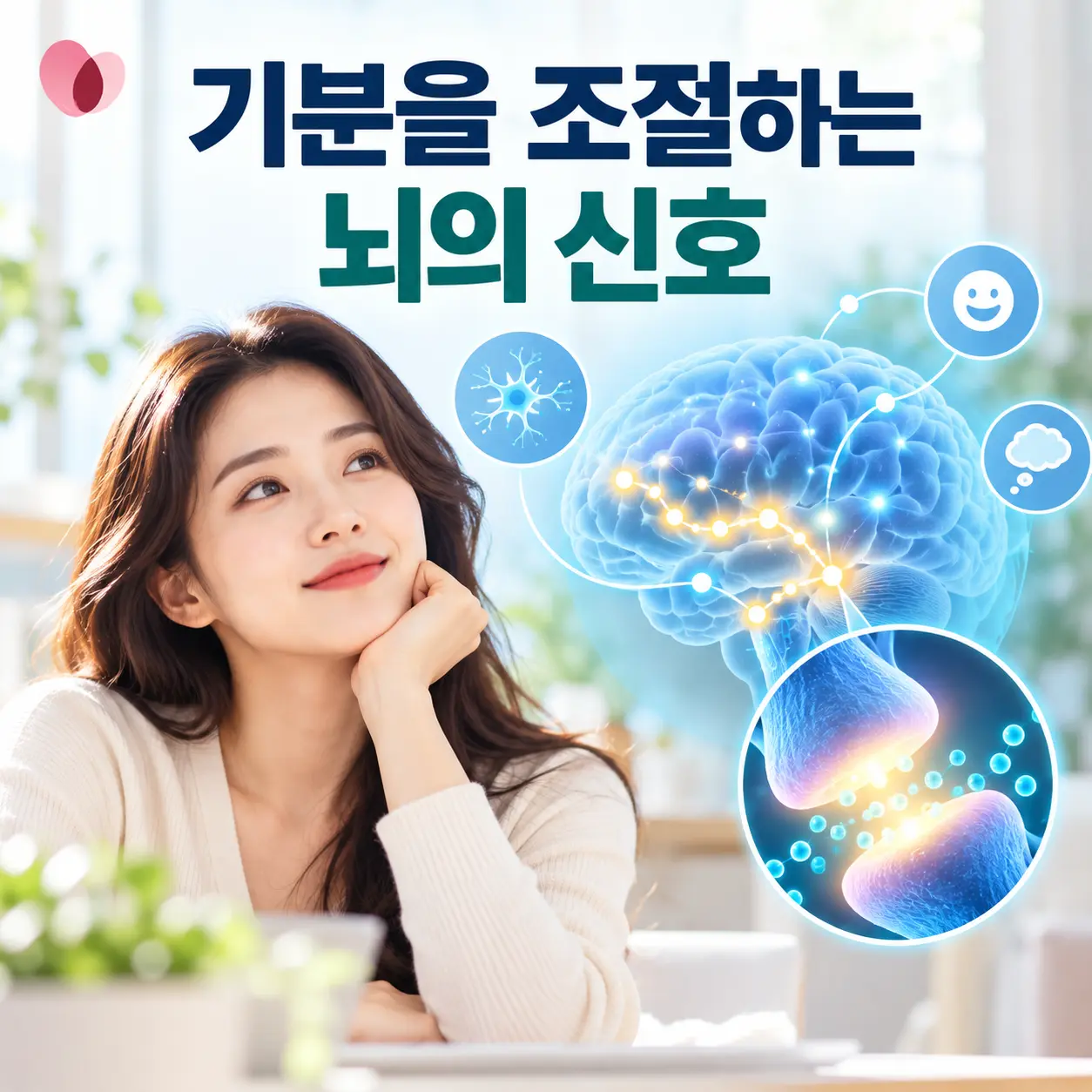 우울증 세로토닌 신경전달 시스템을 표현한 한국인 모델