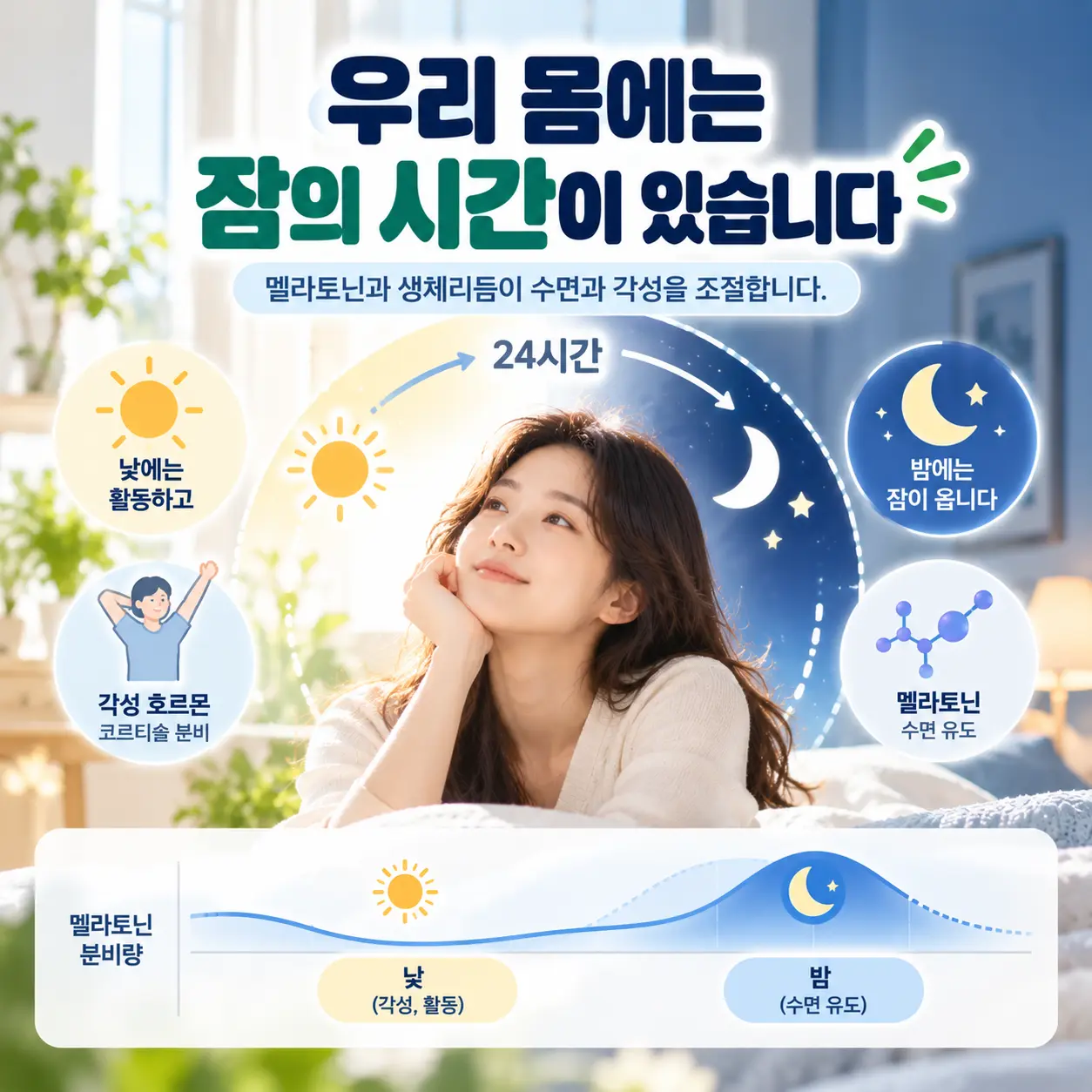 멜라토닌과 생체리듬에 따른 우울증 수면문제 변화