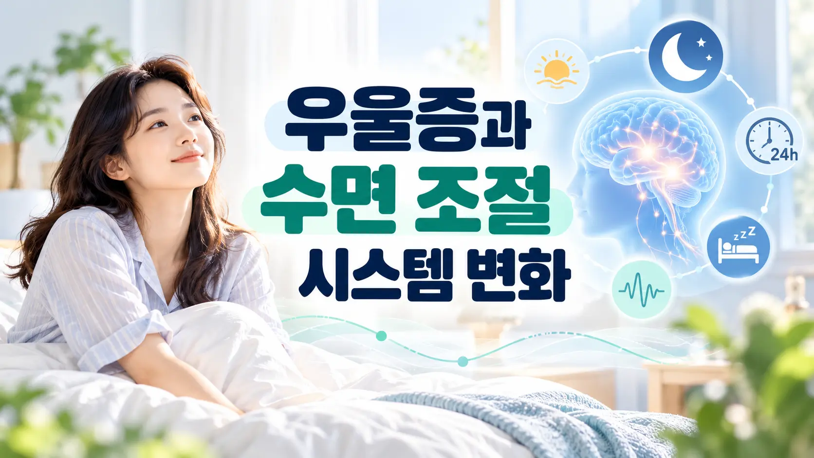 우울증 수면문제와 수면 조절 시스템 변화 | 원인과 뇌 기능